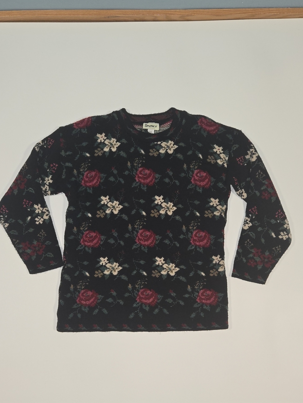 80s/90s Spunky Floral Sweater